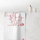 Light That Candle | Mix & Match XL Fun-Flirty Lovers’ Towels