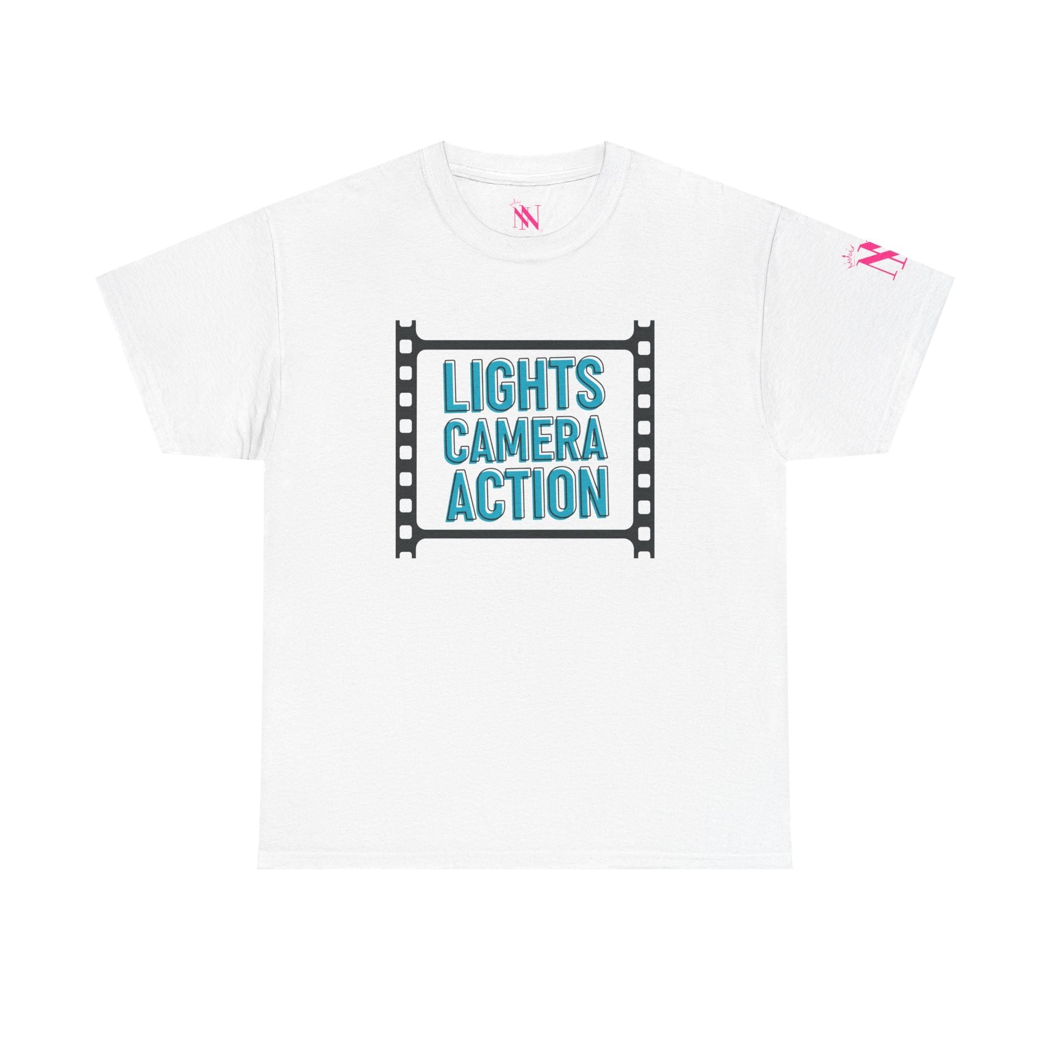Lights Camera Action | Mix & Match 100% Cotton Unisex Fun-Flirty Lovers’ Tees