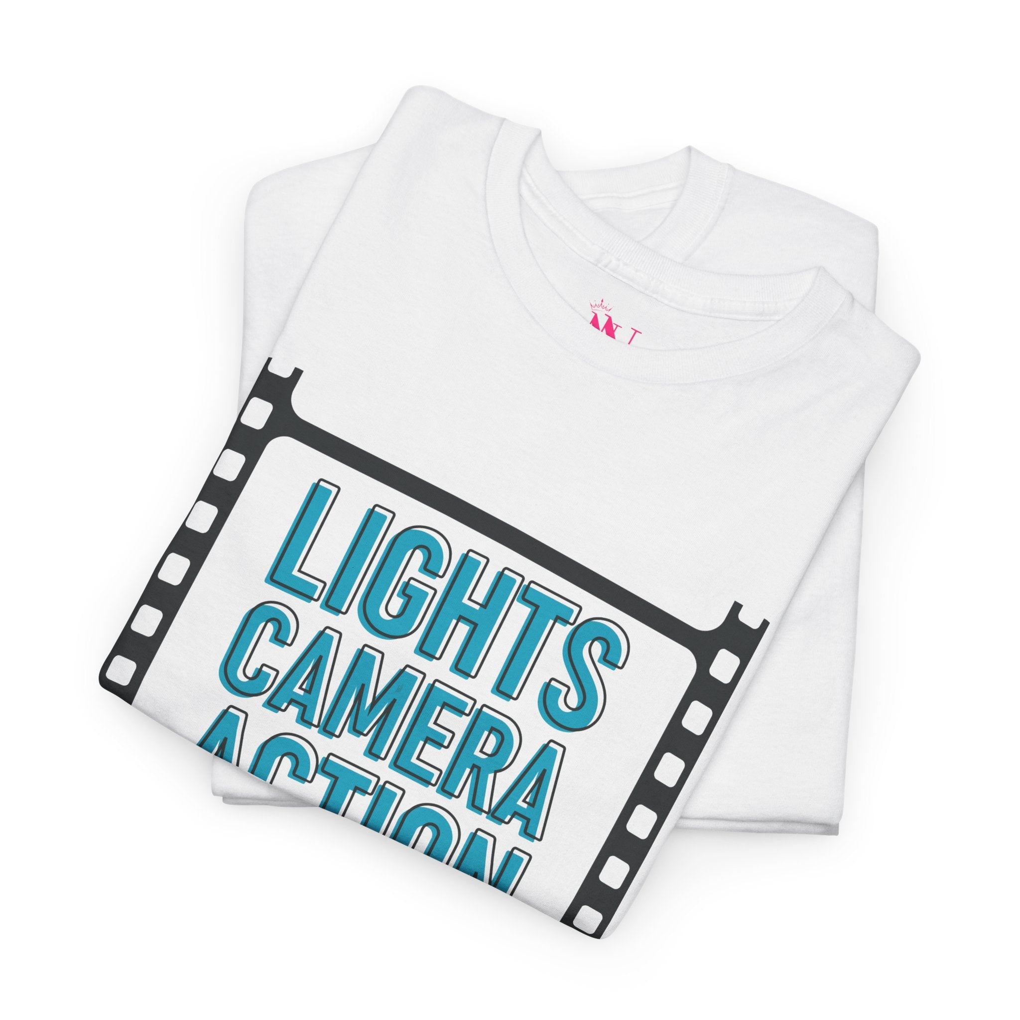 Lights Camera Action | Mix & Match 100% Cotton Unisex Fun-Flirty Lovers’ Tees