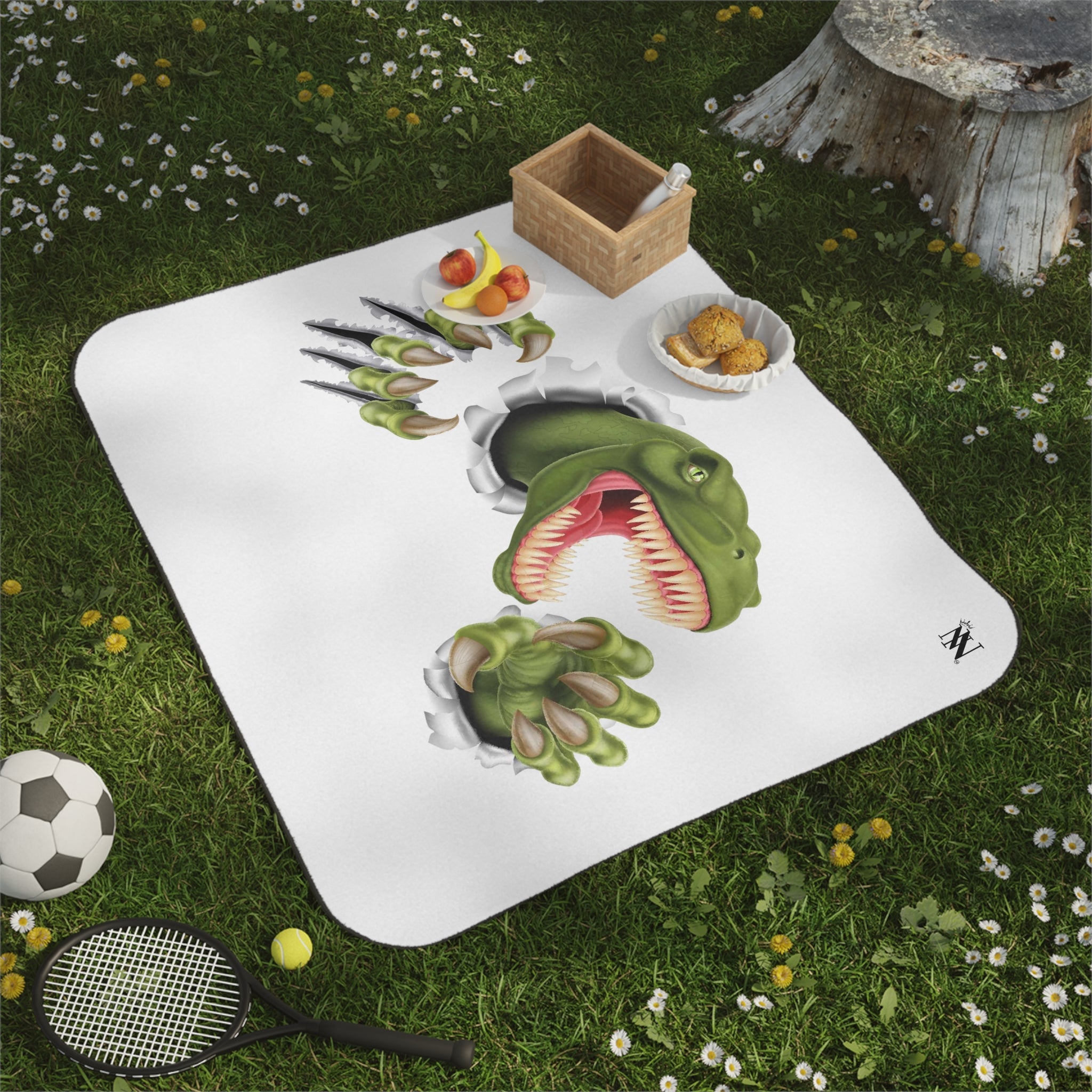 Like a Dinosaur | Mix Match Fun-Flirty Lovers’ Water-Resistant Blankets