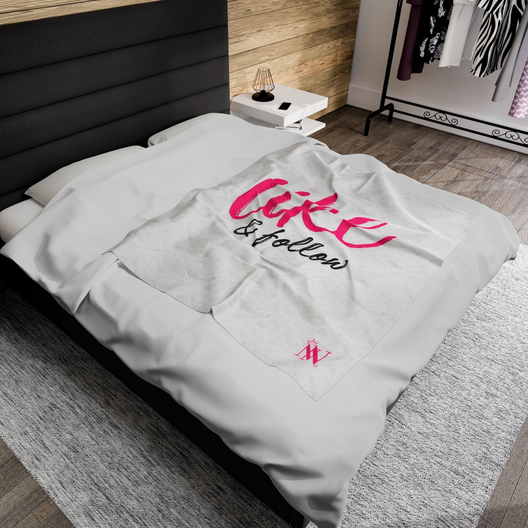 Like & Follow | Mix & Match Fun-Flirty Lovers’ Blankets