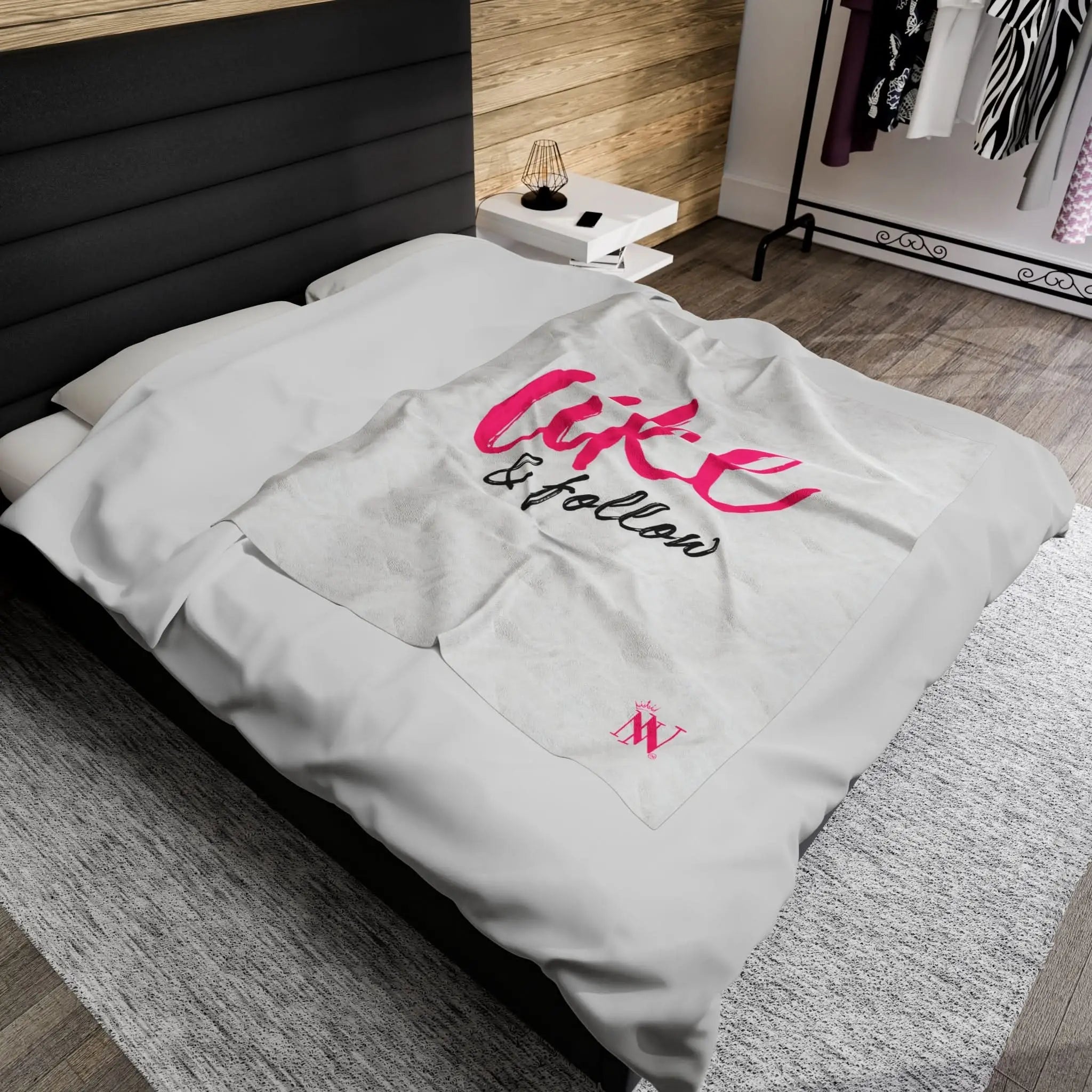 Like & Follow | Mix & Match Fun-Flirty Lovers’ Blankets