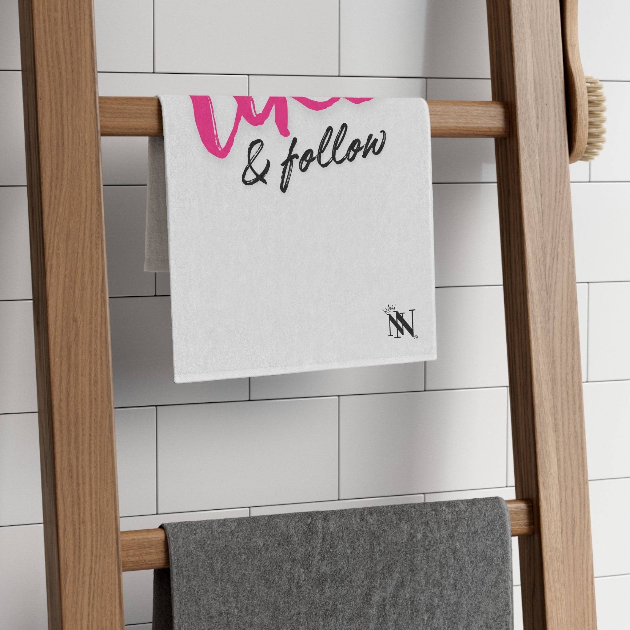 Like & Follow | Mix & Match Soft Fun-Flirty Lovers’ Towels