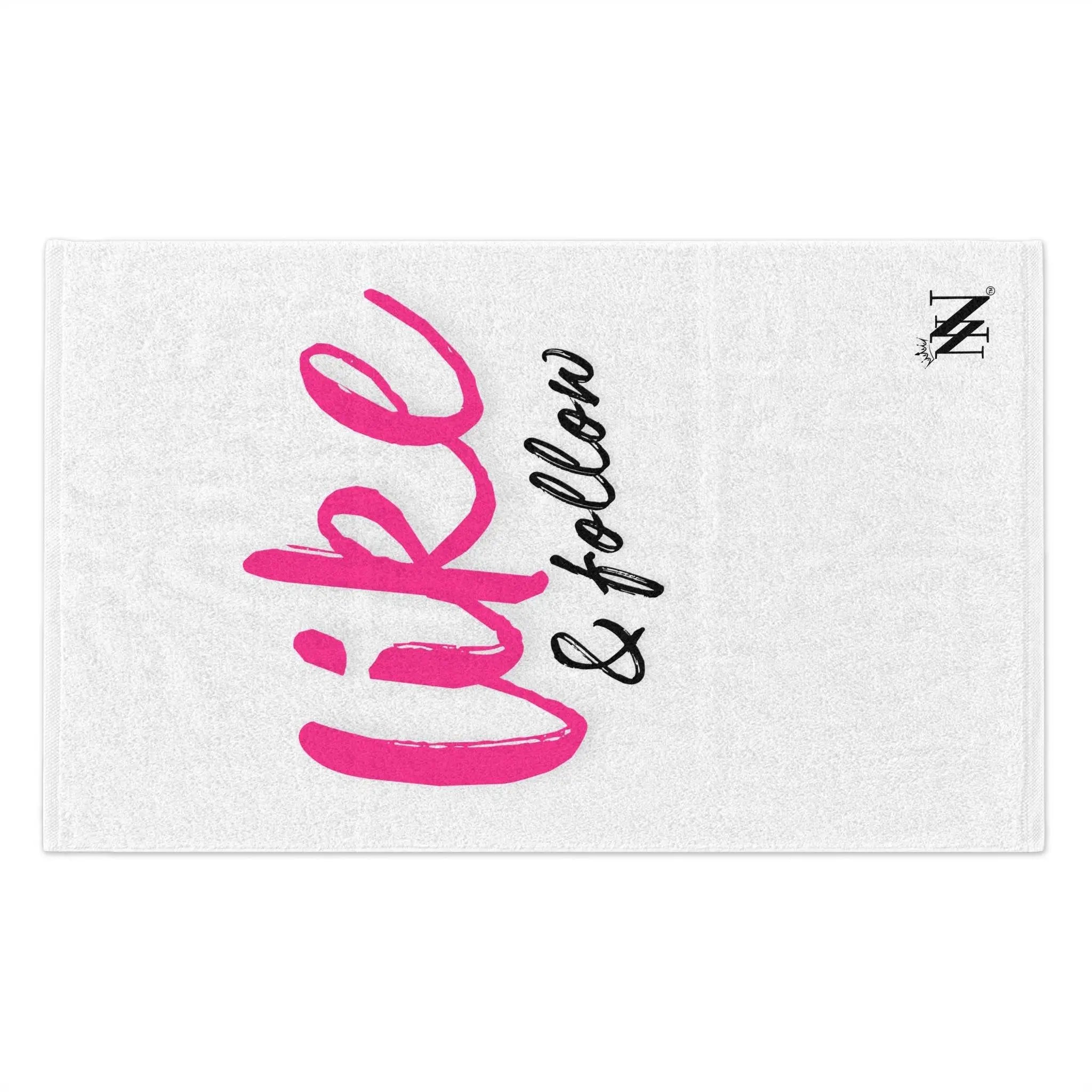 Like & Follow | Mix & Match Soft Fun-Flirty Lovers’ Towels