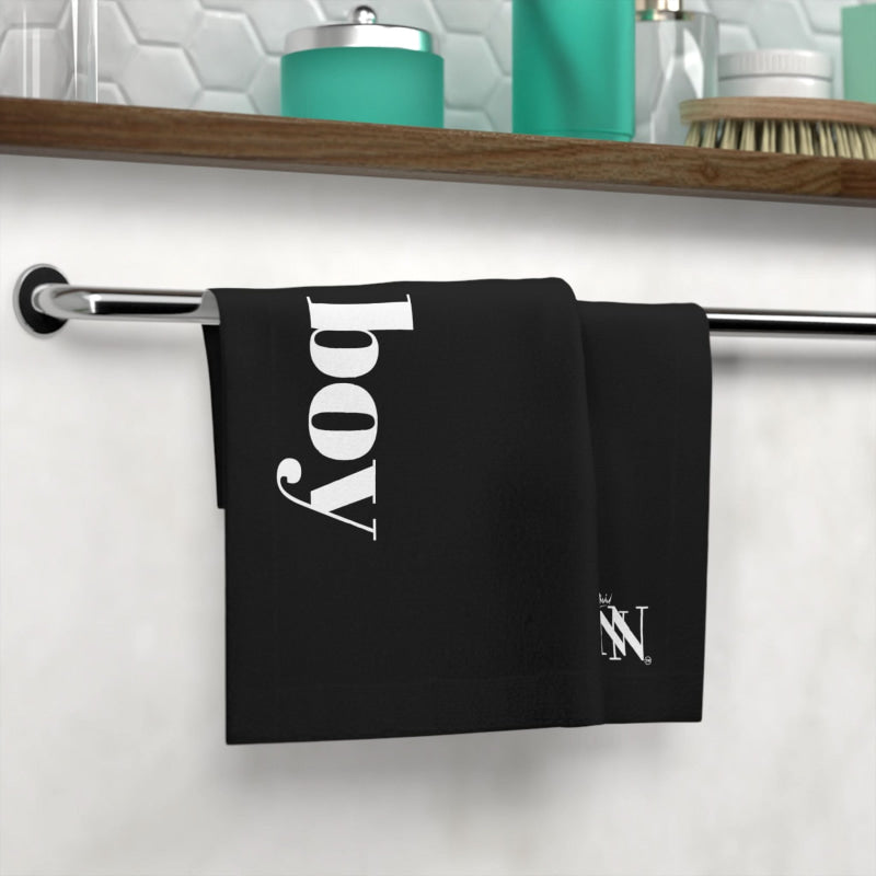 Lil’ Boy Black | Mix & Match Lils’ Fun-Flirty Lovers’ Towels