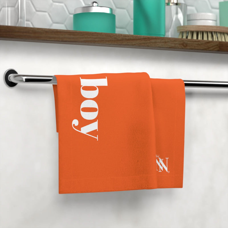 Lil’ Boy Orange | Mix & Match Lils’ Fun-Flirty Lovers’ Towels