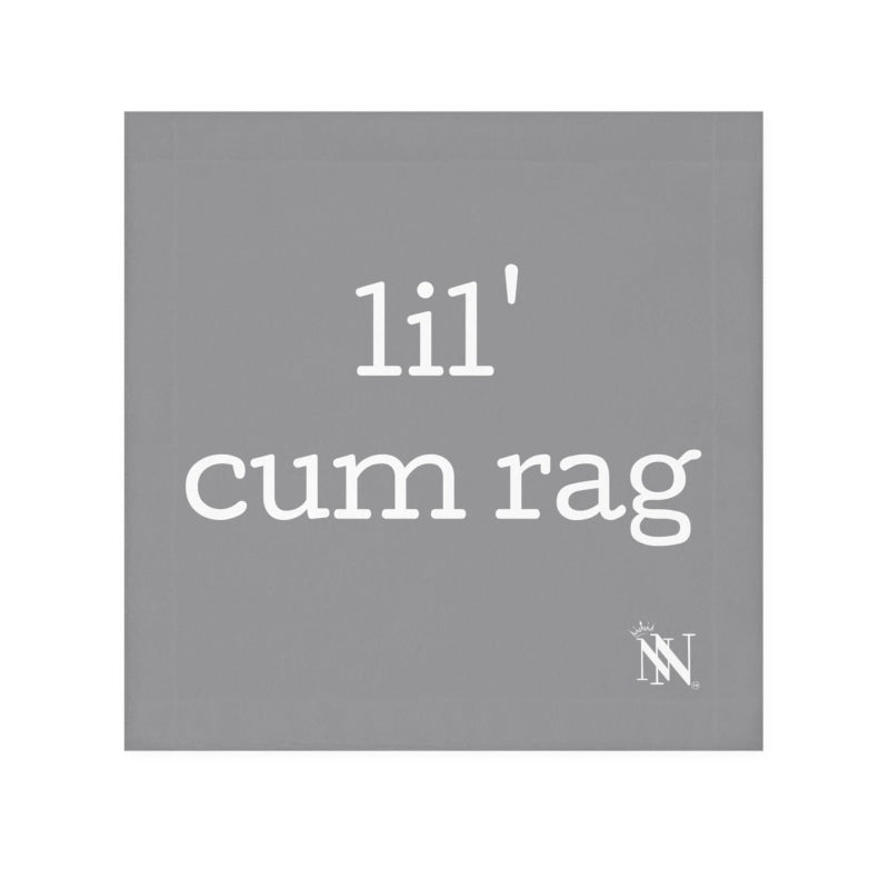 Lil’ Grey Cum Rag | Mix & Match Lils’ Fun-Flirty Lovers’ Towels