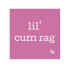 Lil’ Pink Cum Rag | Mix & Match Lils’ Fun-Flirty Lovers’ Towels