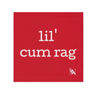 Lil’ Red Cum Rag | Mix & Match Lils’ Fun-Flirty Lovers’ Towels