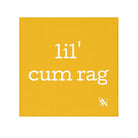 Lil’ Yellow Cum Rag | Mix & Match Lils’ Fun-Flirty Lovers’ Towels
