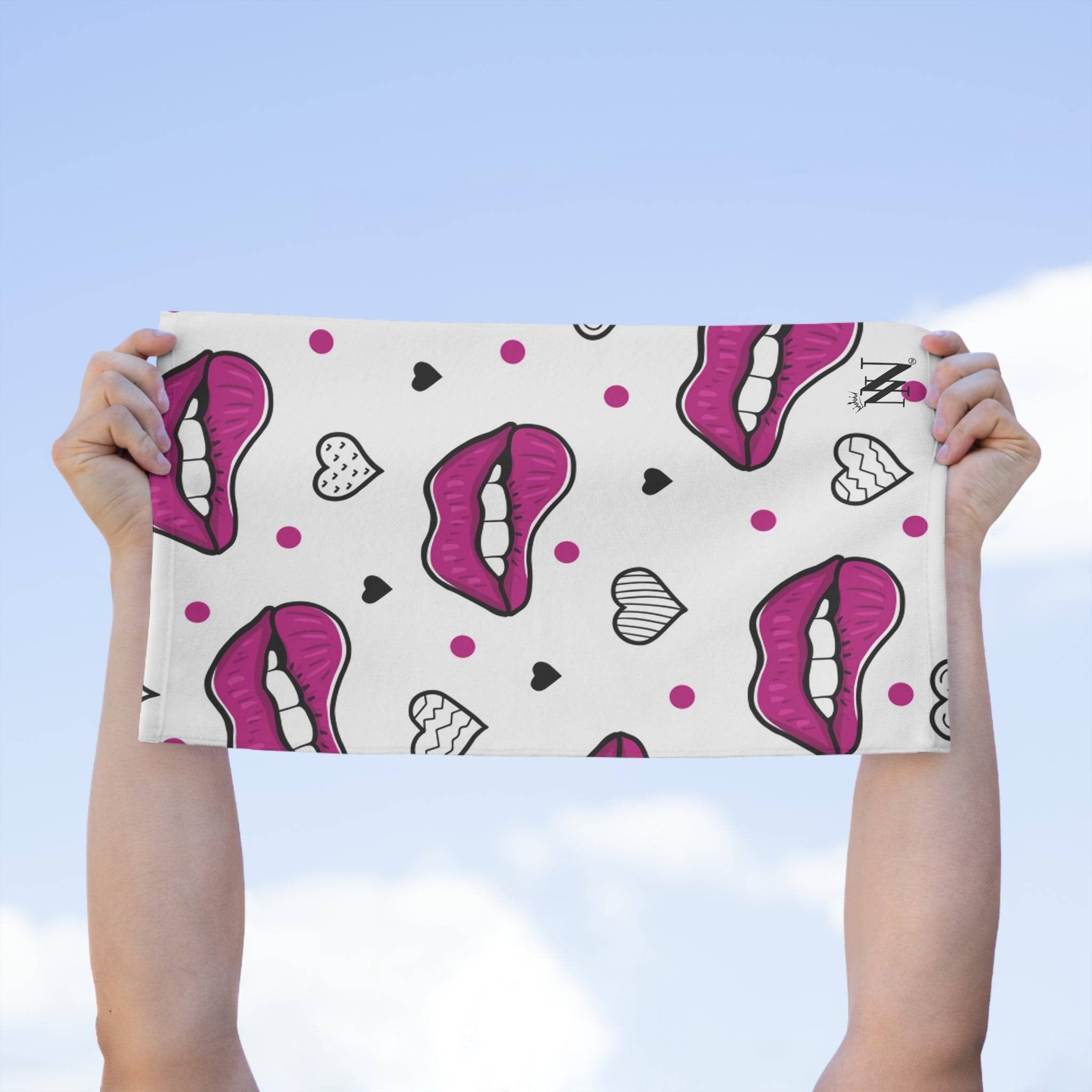 Lip Biter | Mix & Match Soft Fun-Flirty Lovers’ Towels