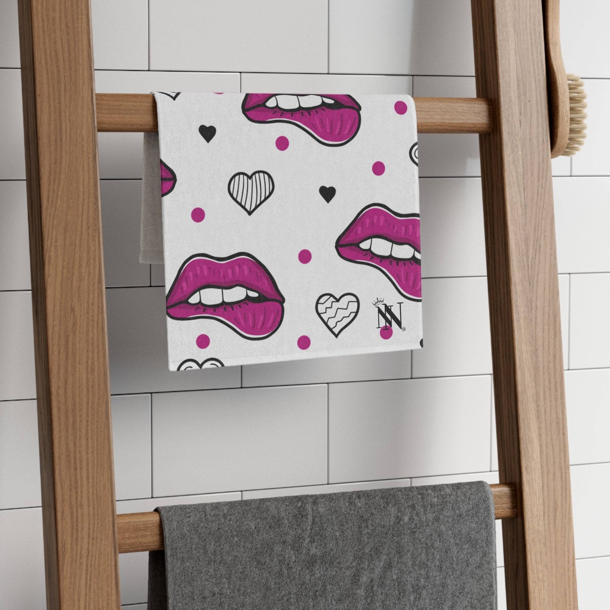 Lip Biter | Mix & Match Soft Fun-Flirty Lovers’ Towels