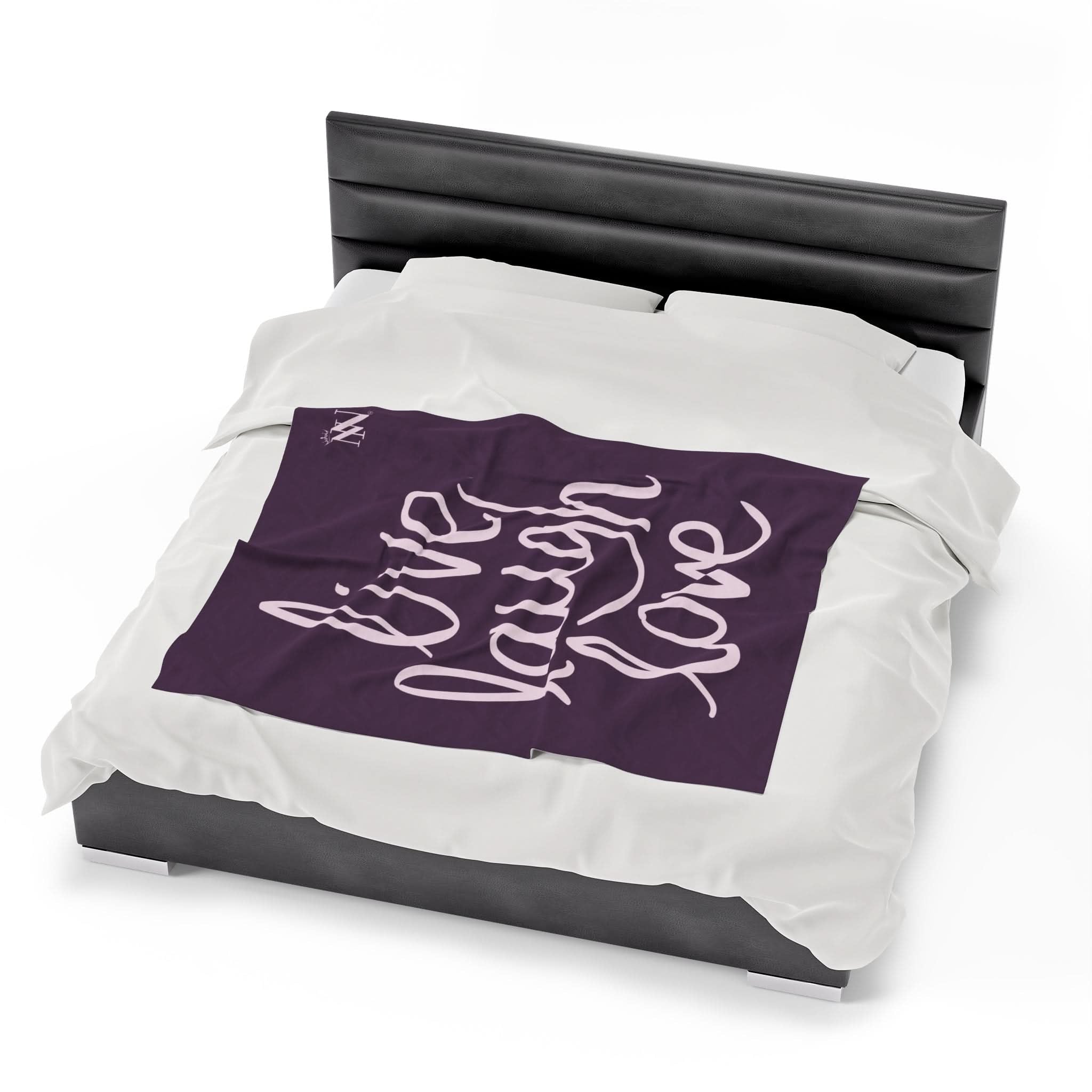 Live Laugh Love | Mix & Match Fun-Flirty Lovers’ Blankets