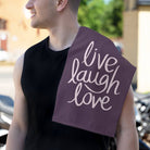 Live Laugh Love | Mix & Match Soft Fun-Flirty Lovers’ Towels