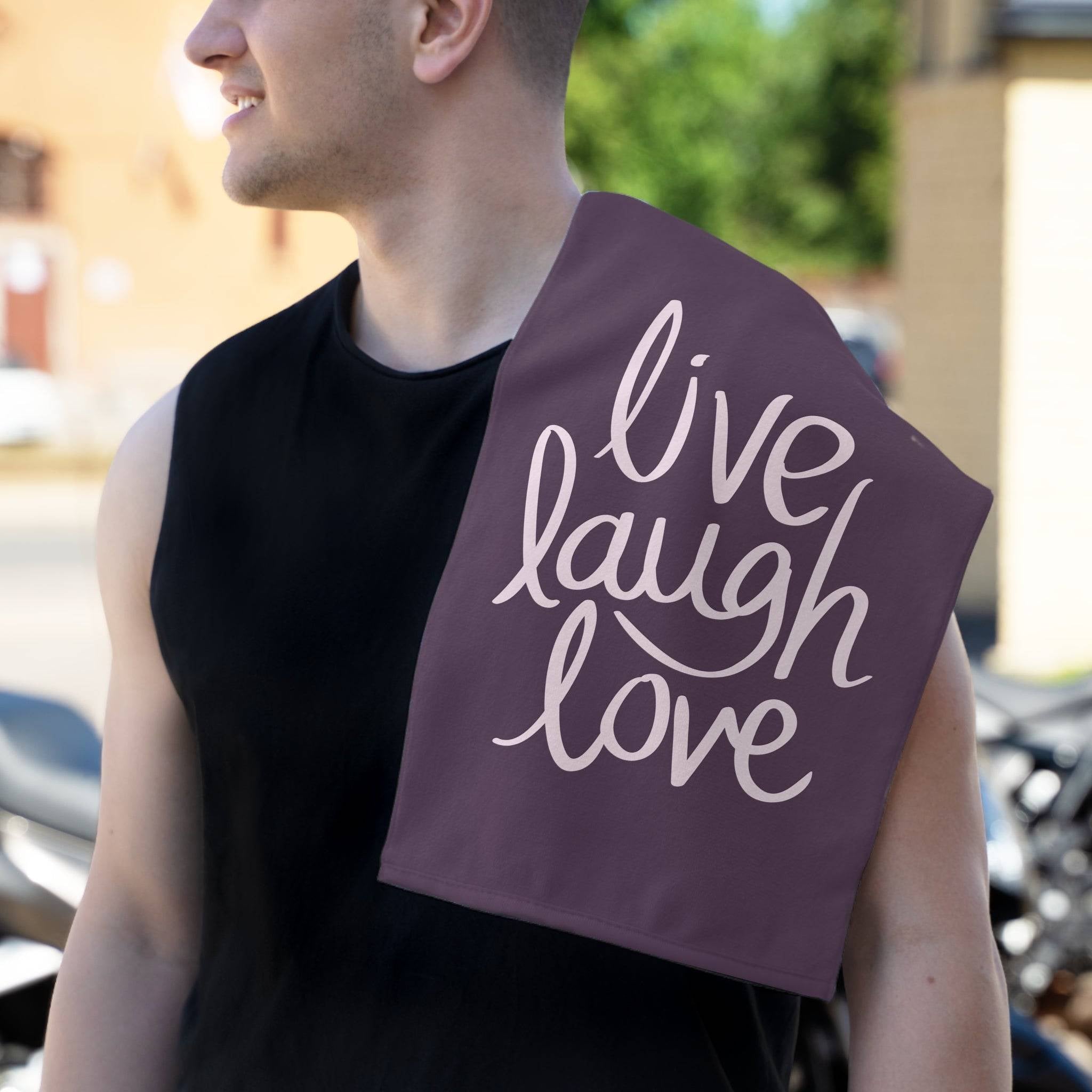 Live Laugh Love | Mix & Match Soft Fun-Flirty Lovers’ Towels