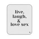 Live Laugh & Love Sex | Mix Match Fun-Flirty Lovers’ Water-Resistant Blankets
