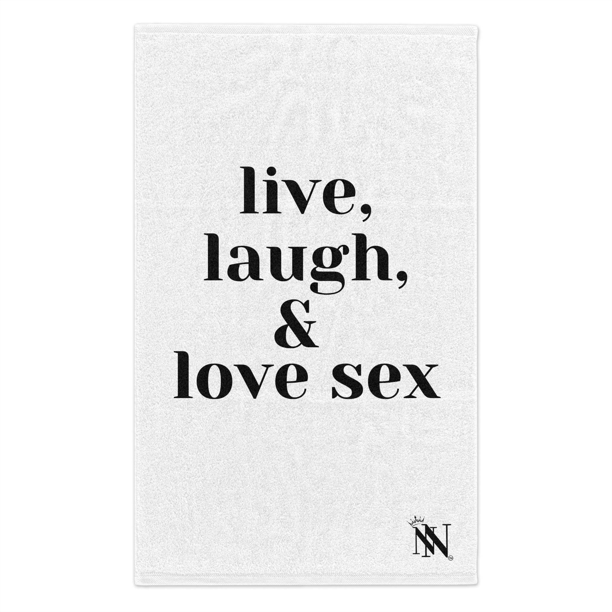 Live Laugh & Love Sex | Mix & Match Soft Fun-Flirty Lovers’ Towels