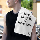 Live Laugh & Love Sex | Mix & Match Soft Fun-Flirty Lovers’ Towels