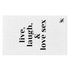 Live Laugh & Love Sex | Mix & Match Soft Fun-Flirty Lovers’ Towels