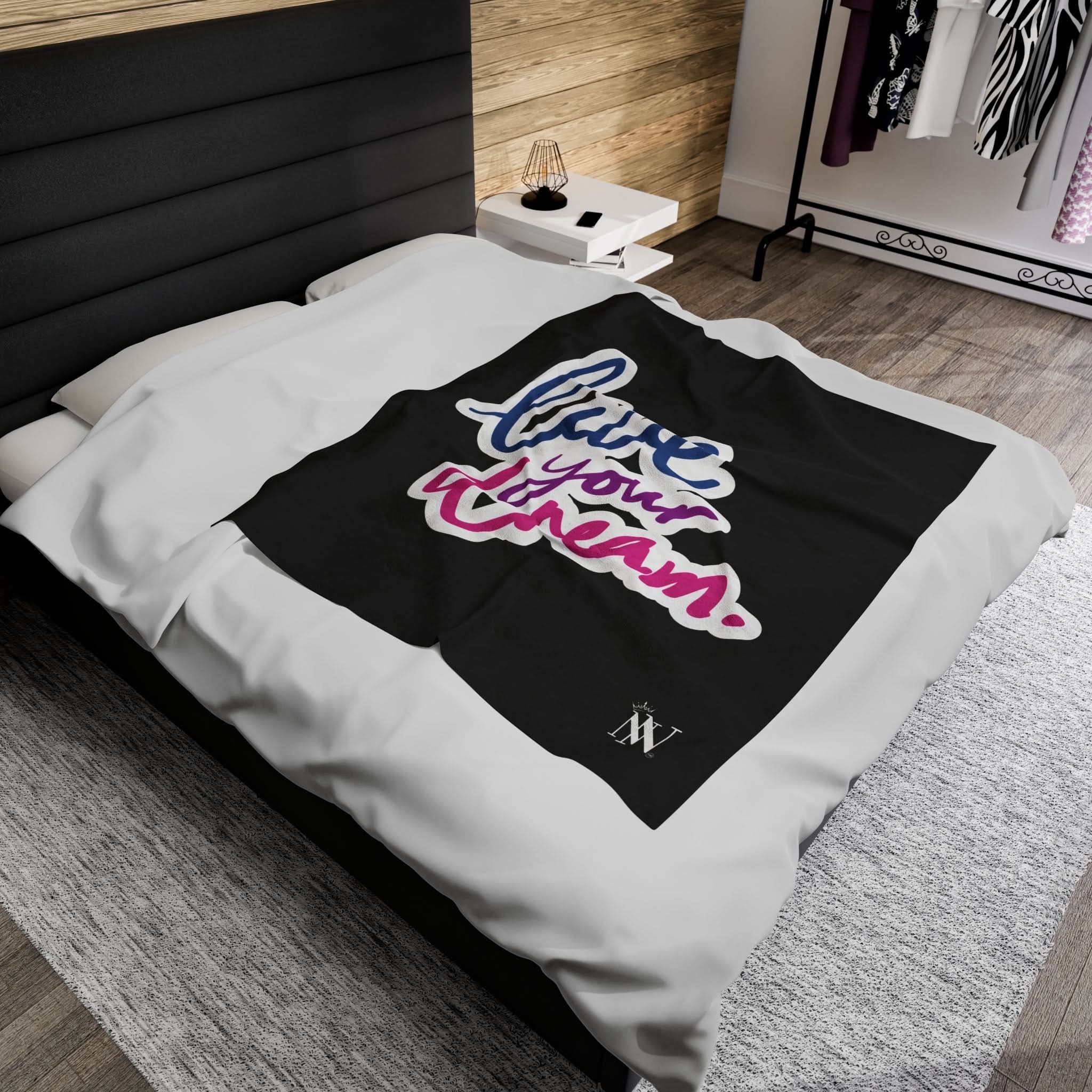 Live Your Dream | Mix & Match Fun-Flirty Lovers’ Blankets