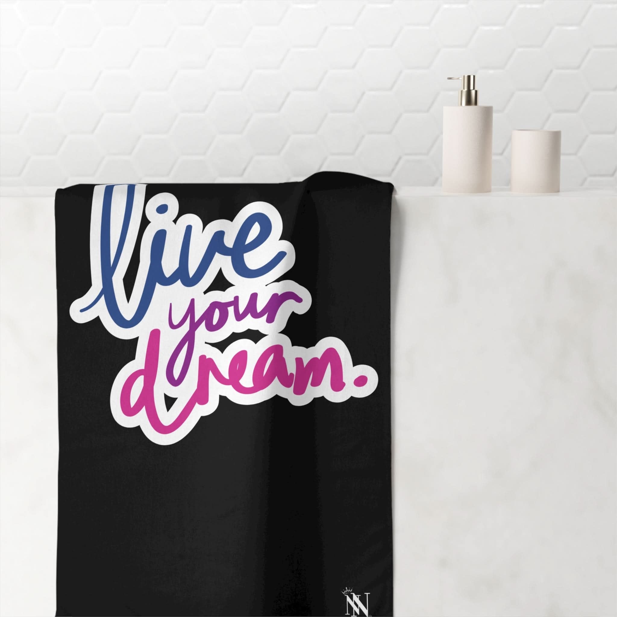 Live Your Dream | Mix & Match Naughty XL Fun-Flirty Lovers’ Towels