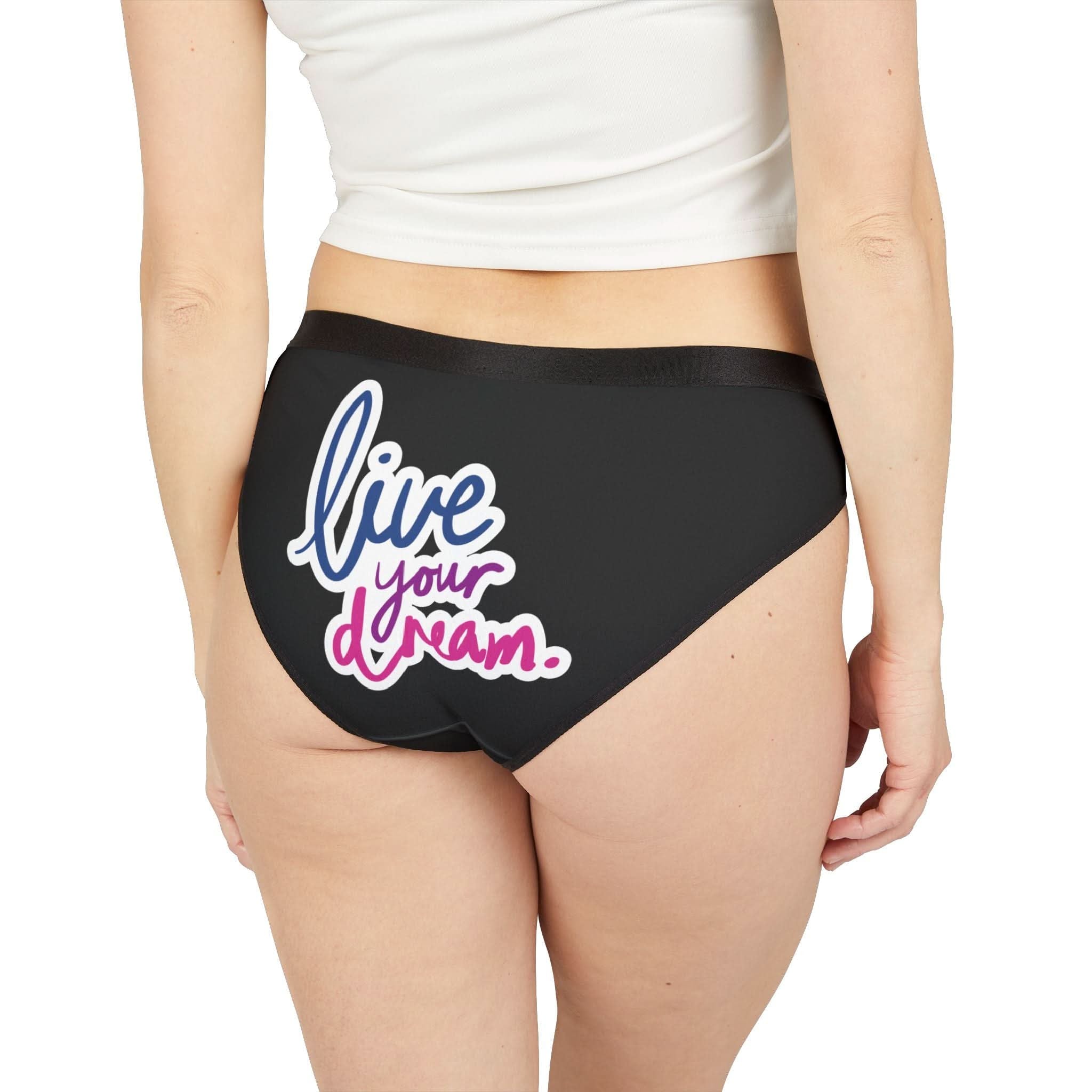 Live Your Dream | Mix & Match Women’s Fun-Flirty Lovers’ Panties