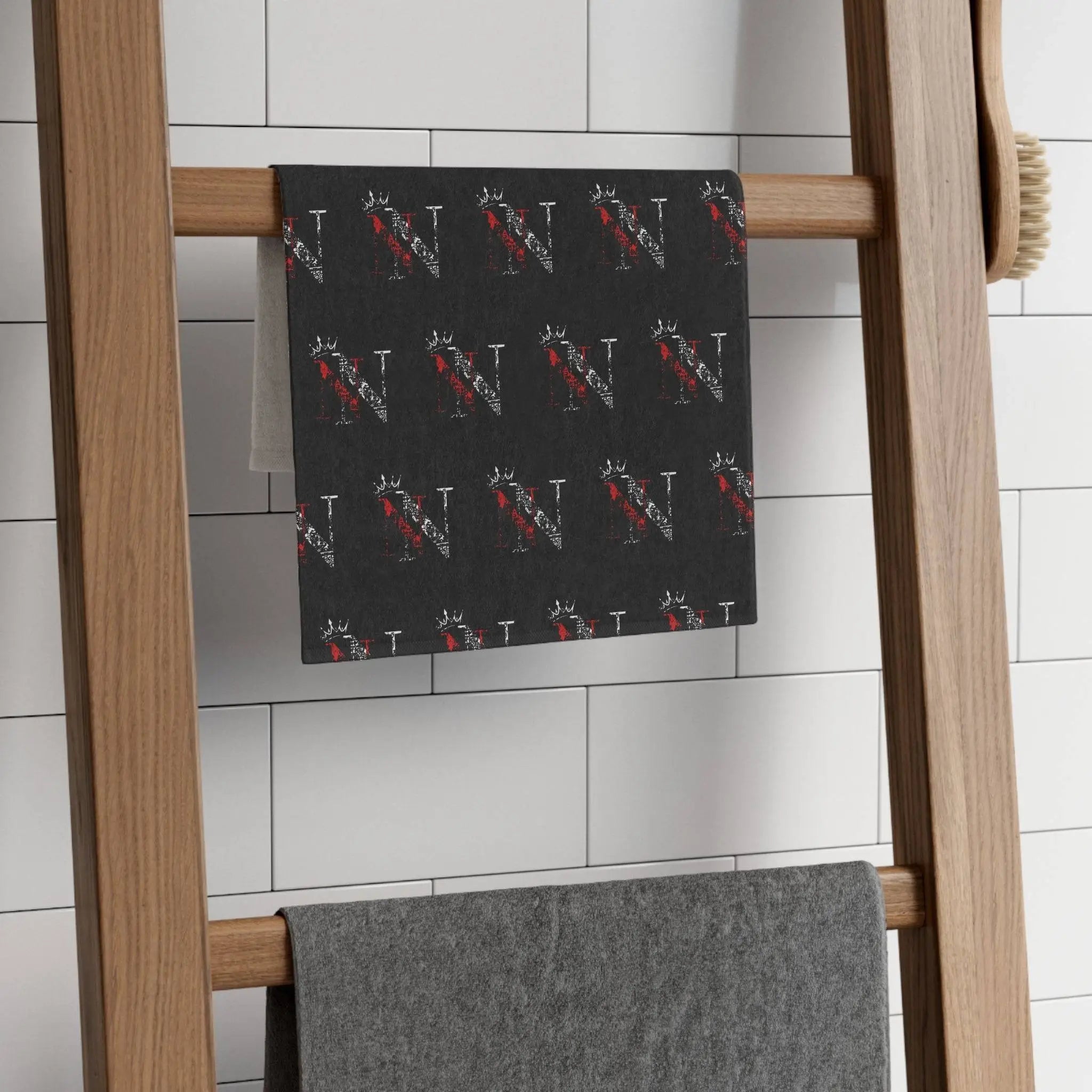 Logo Pattern | Mix & Match Soft Fun-Flirty Lovers’ Towels
