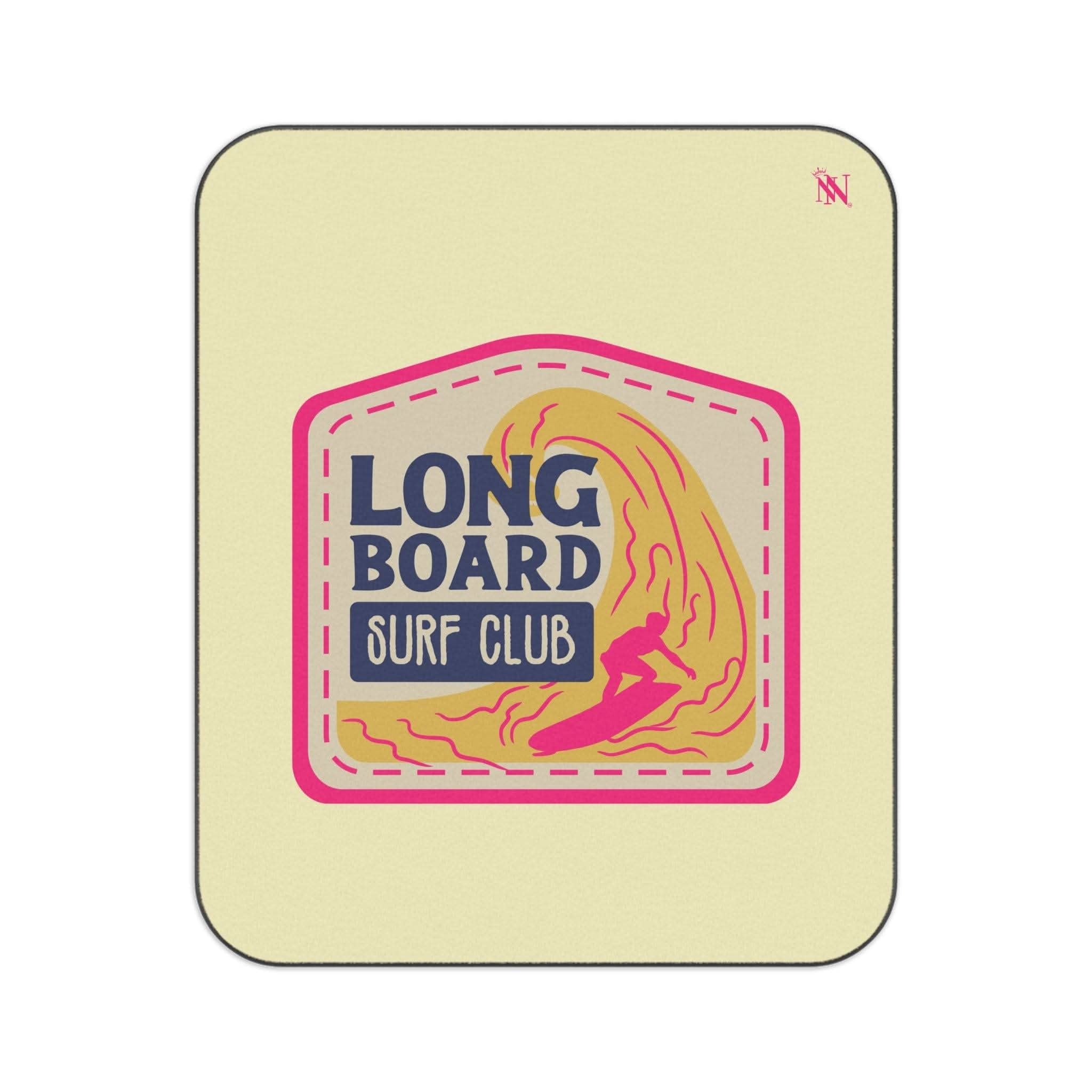 Long Board Surf | Mix Match Fun-Flirty Lovers’ Water-Resistant Blankets
