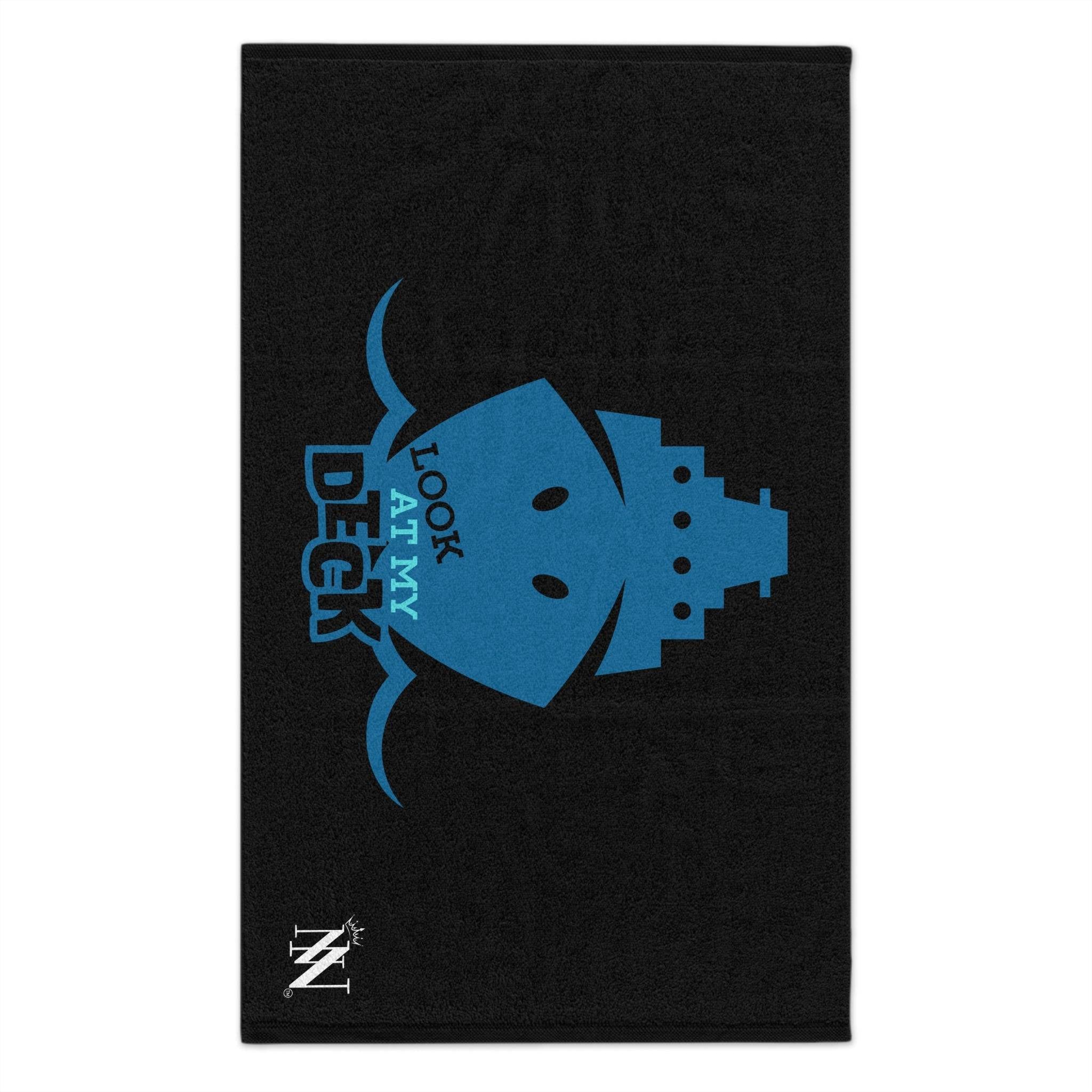 Look at My Deck Black Mix & Match Soft Sex Towels | Flirty Lovers’ Gifts