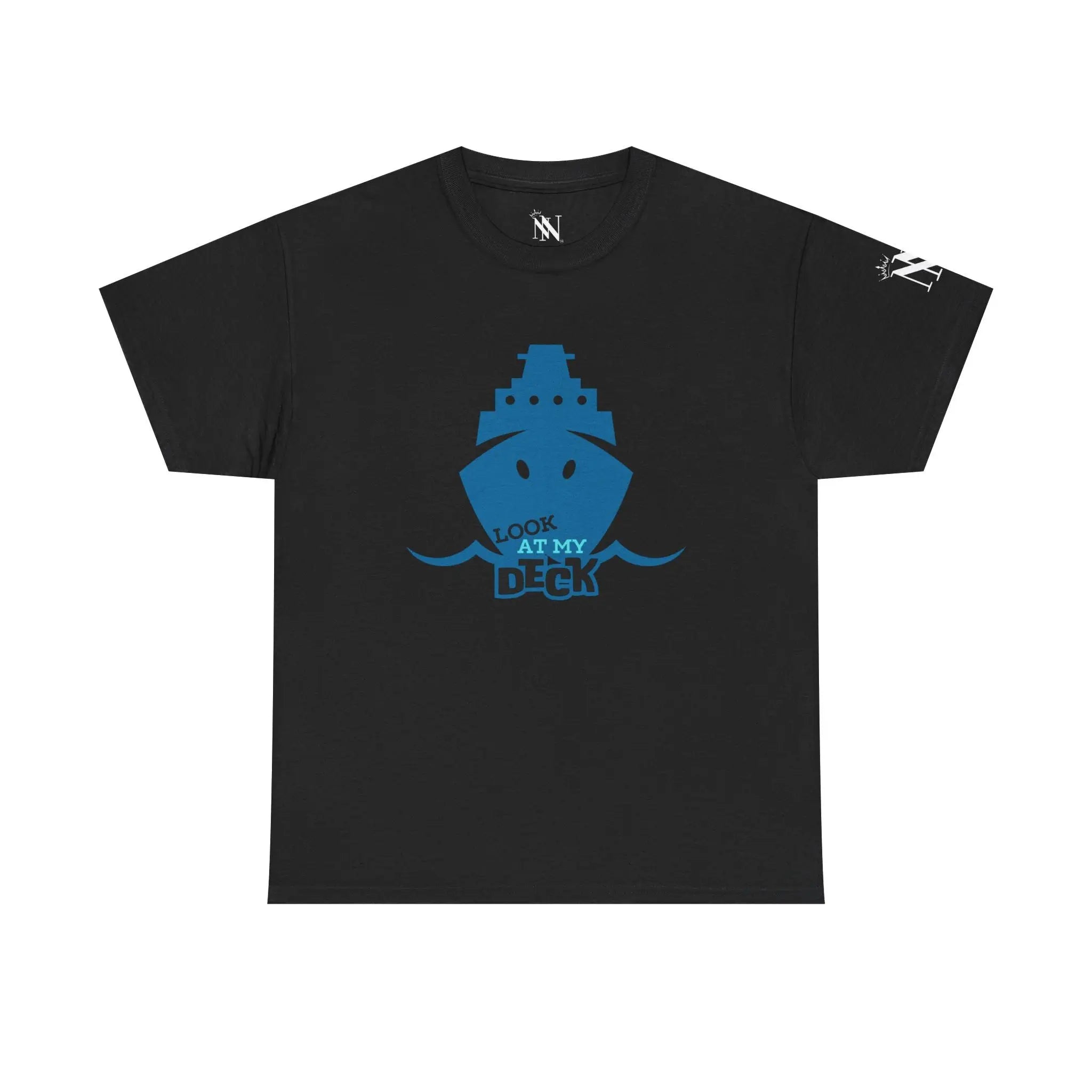 Look at My Deck Cruise Ship Vacation | Mix & Match 100% Cotton Unisex Fun-Flirty Lovers’ Tees