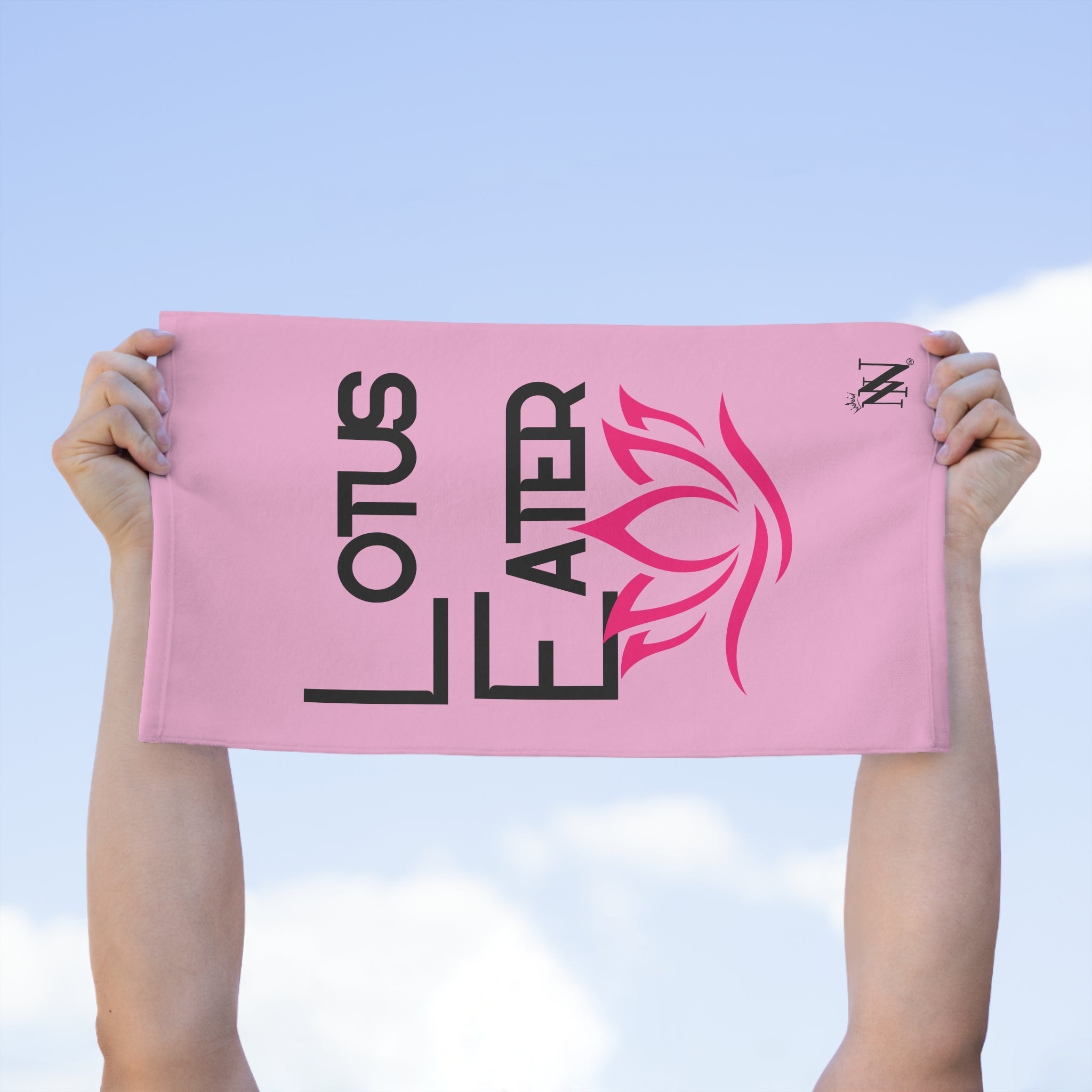 Lotus Eater Light Pink | Mix & Match Soft Fun-Flirty Lovers’ Towels