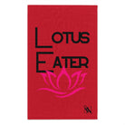 Lotus Eater Red | Mix & Match Soft Fun-Flirty Lovers’ Towels