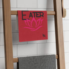 Lotus Eater Red | Mix & Match Soft Fun-Flirty Lovers’ Towels