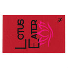 Lotus Eater Red | Mix & Match Soft Fun-Flirty Lovers’ Towels
