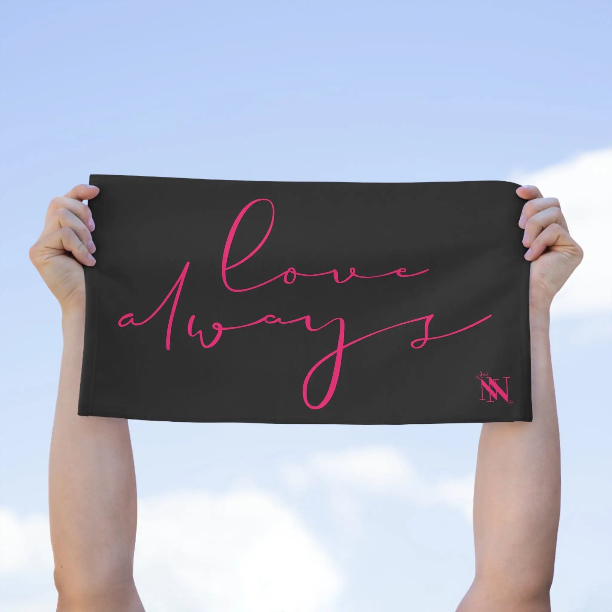 Love Always | Mix & Match Soft Fun-Flirty Lovers’ Towels