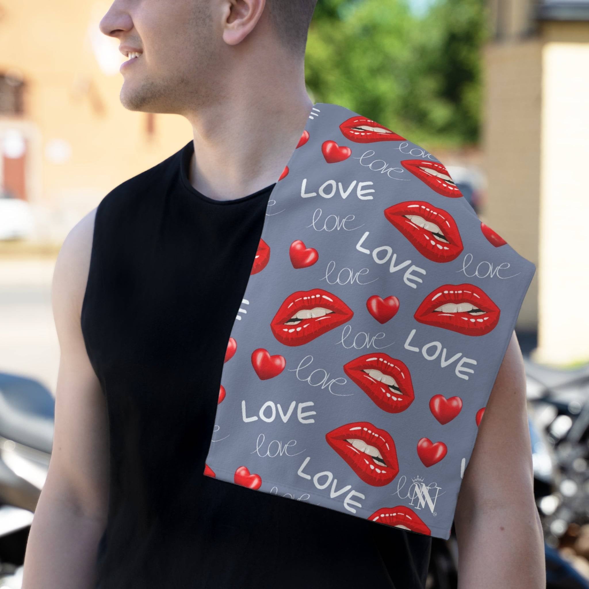 Love Bite Me | Mix & Match Soft Fun-Flirty Lovers’ Towels