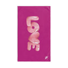 Love Bubble Hot Pink | Mix & Match Original Fun-Flirty Lovers’ Towels