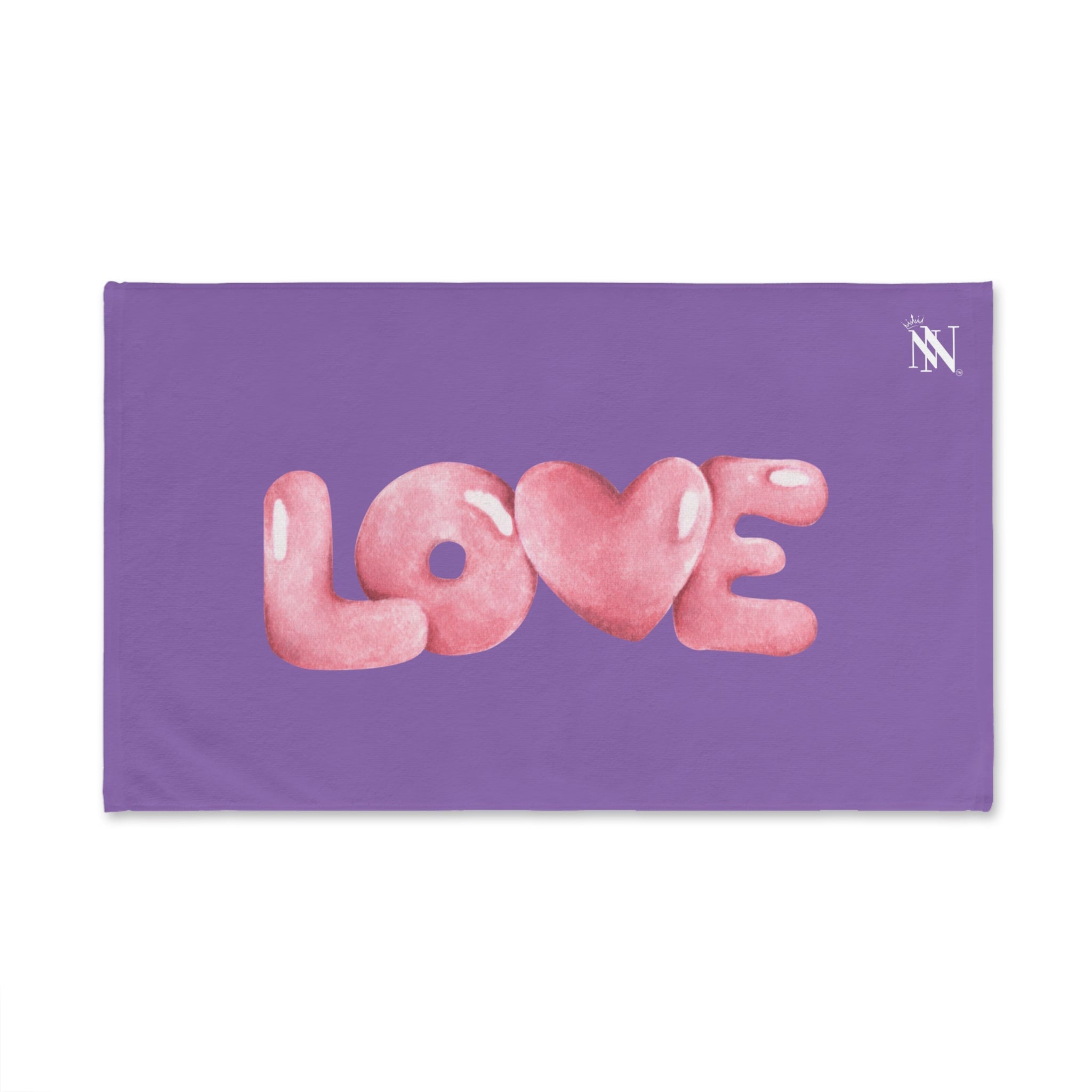 Love Bubble Lavendar | Mix & Match Original Fun-Flirty Lovers’ Towels