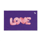 Love Bubble Purple | Mix & Match Original Fun-Flirty Lovers’ Towels