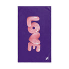 Love Bubble Purple | Mix & Match Original Fun-Flirty Lovers’ Towels
