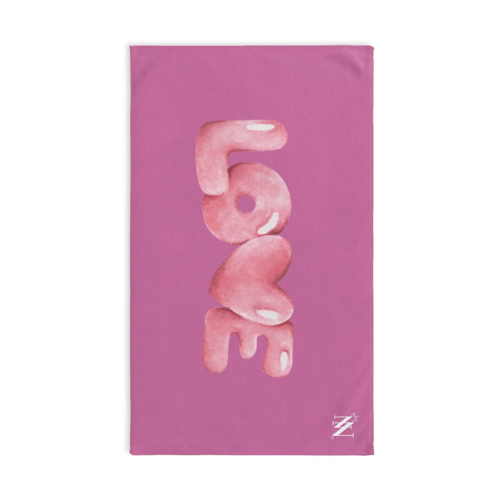 Love Bubble Soft Pink | Mix & Match Original Fun-Flirty Lovers’ Towels