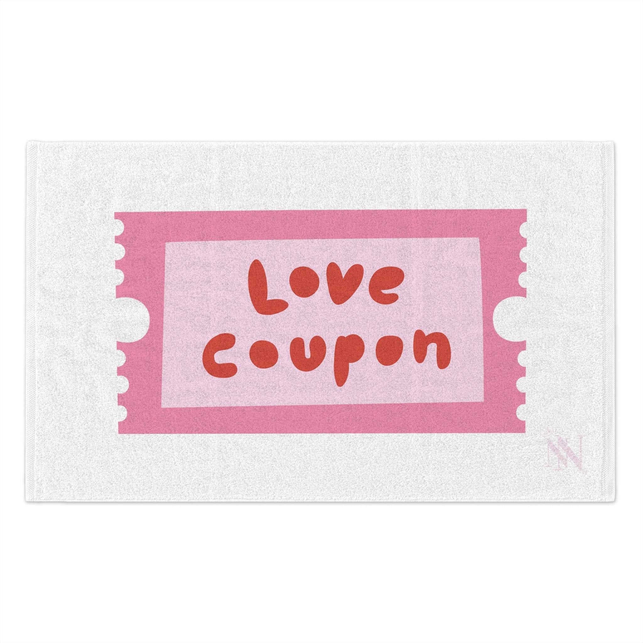 Love Coupon | Mix & Match Soft Fun-Flirty Lovers’ Towels
