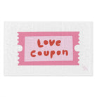Love Coupon | Mix & Match Soft Fun-Flirty Lovers’ Towels