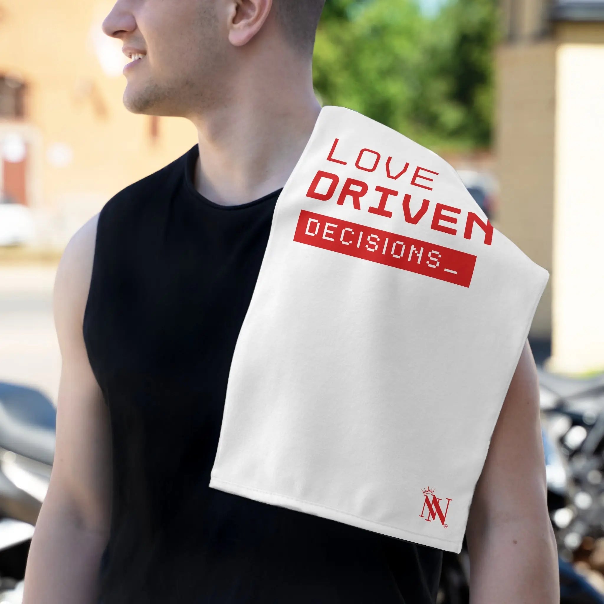 Love Driven Decisions | Mix & Match Soft Fun-Flirty Lovers’ Towels
