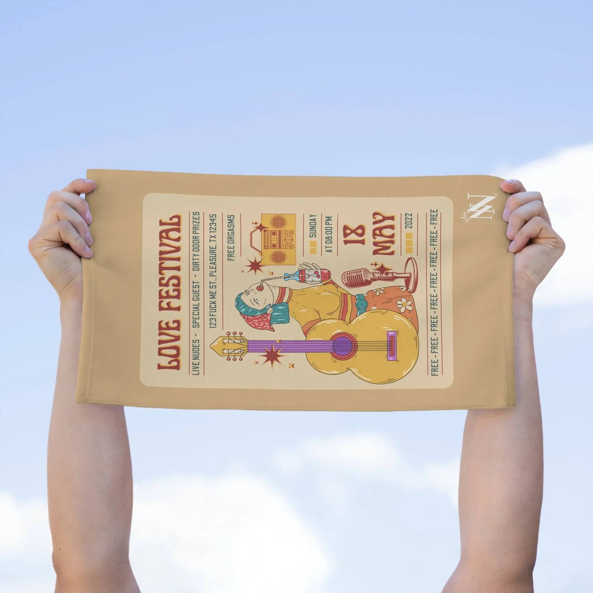 Love Festival | Mix & Match Soft Fun-Flirty Lovers’ Towels