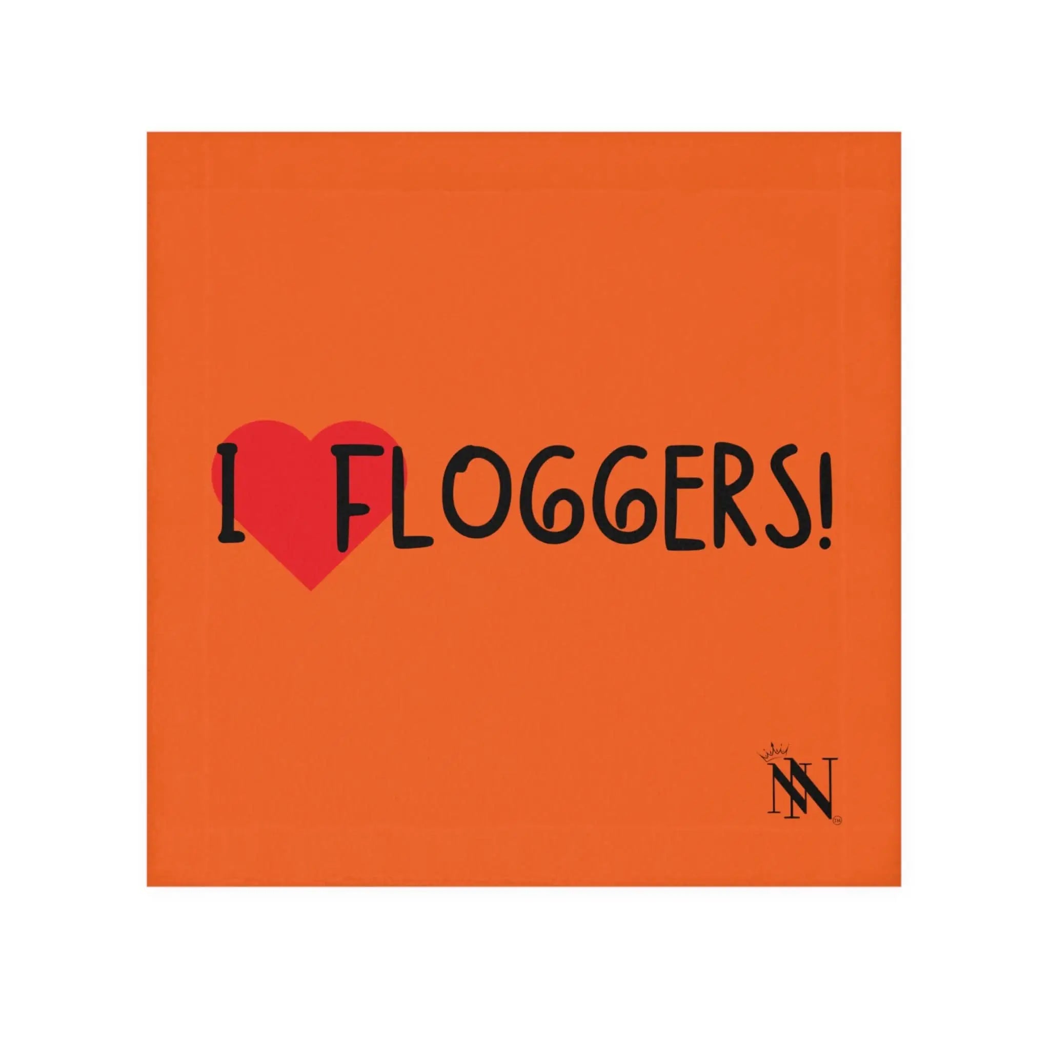 Love Floggers Orange | Mix & Match Lils’ Fun-Flirty Lovers’ Towels