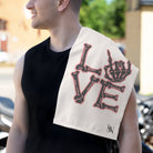 Love Horns Countdown to Cum | Mix & Match Soft Fun-Flirty Lovers’ Towels