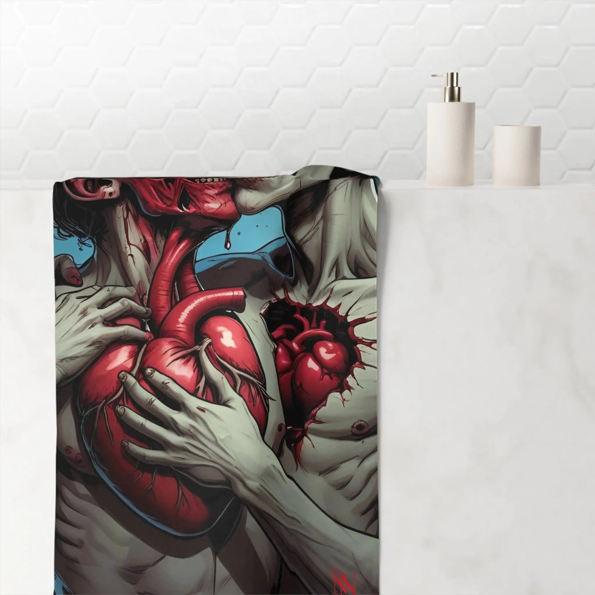 Love is Death | Mix & Match XL Fun-Flirty Lovers’ Towels