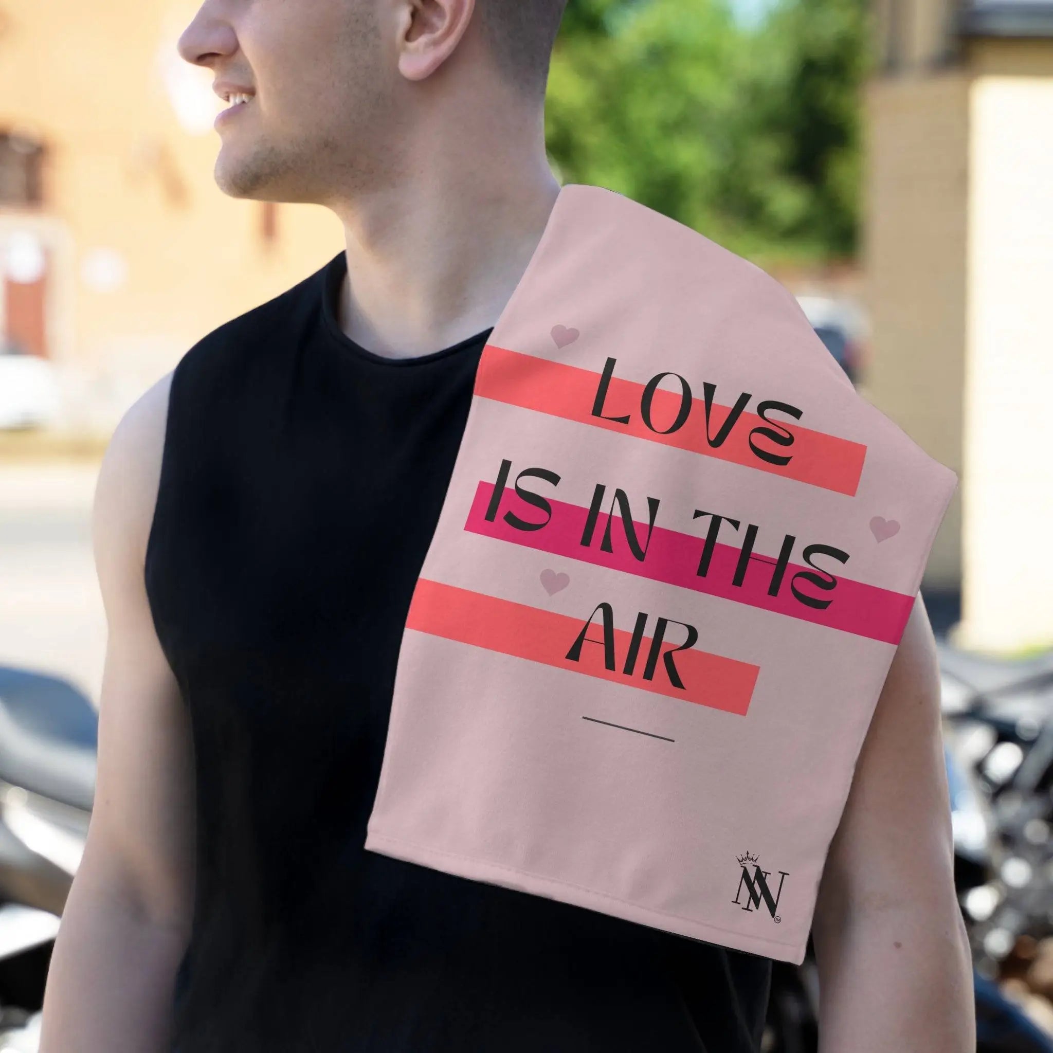 Love is in the Air | Mix & Match Soft Fun-Flirty Lovers’ Towels