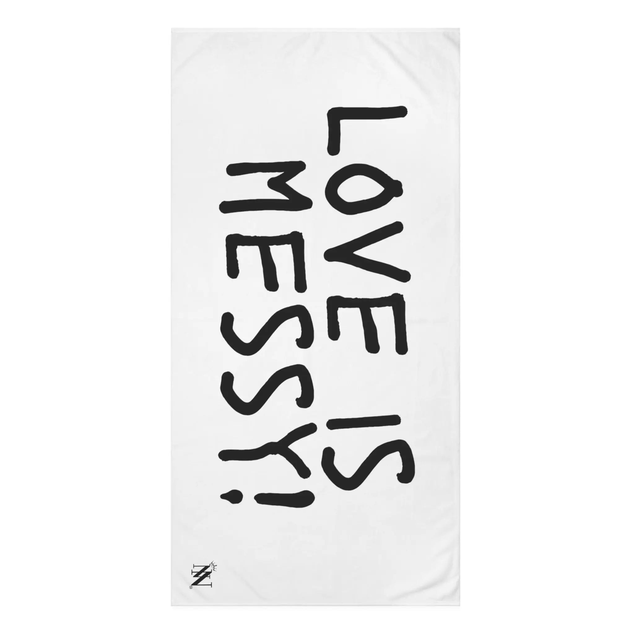 Love is Messy | Mix & Match XL Fun-Flirty Lovers’ Towels